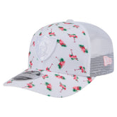 Las Vegas Raiders Adventure Flamingo Pattern 9SEVENTY Stretch-Snap Hat | NFL Outlet