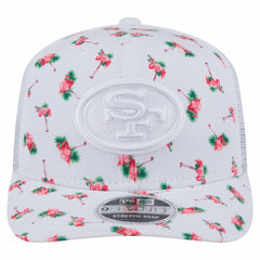 San Francisco 49ers Adventure Flamingo Pattern 9SEVENTY Stretch-Snap Hat | NFL Hot