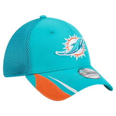Miami Dolphins Game Day Linear 39THIRTY Flex Hat | NFL Hot