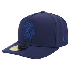 Navy Boston Celtics Colorpack A-Frame Pinch Front 59FIFTY Fitted Hat | NBA