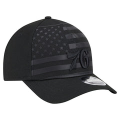 Black Philadelphia 76ers Game Day Flag A-Frame 9FORTY Adjustable Hat | NBA