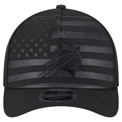 Black Phoenix Suns Game Day Flag A-Frame 9FORTY Adjustable Hat | NBA