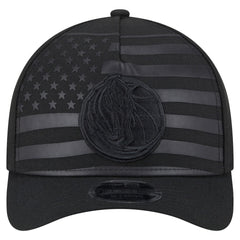 Black Dallas Mavericks Game Day Flag A-Frame 9FORTY Adjustable Hat sale | NBA