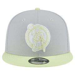 Gray/Light Green Boston Celtics Color Pack Two-Tone 9FIFTY Snapback Hat | NBA
