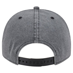 Charcoal Philadelphia 76ers Throwback Washed Pre-Curved 9FIFTY Snapback Hat | NBA