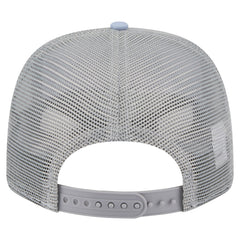 Light Blue/Gray New York Knicks Adventure Aloha Pattern 9SEVENTY Stretch-Snap Hat | NBA