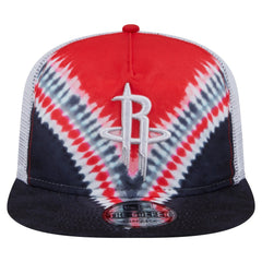 Black/Red Houston Rockets Throwback Dye Golfer Snapback Hat sale | NBA