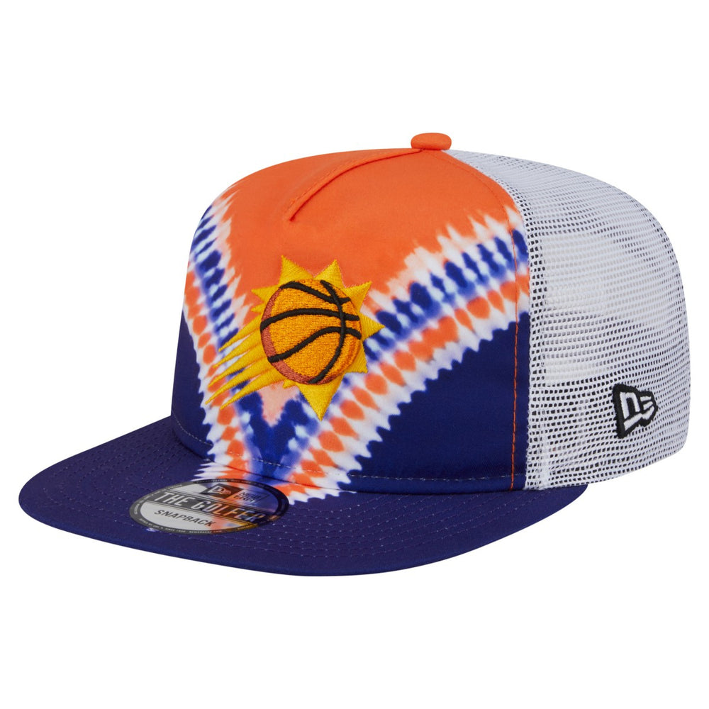 Purple/Orange Phoenix Suns Throwback Dye Golfer Snapback Hat | NBA