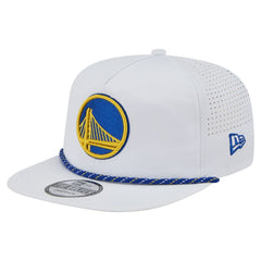 White Golden State Warriors Performance Rope Golfer Adjustable Hat sale | NBA