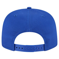 Royal Philadelphia 76ers Team Text Golfer Snapback Hat | NBA