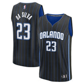 Black Tristan da Silva Orlando Magic 2024 NBA Draft Fast Break Player Jersey | NBA