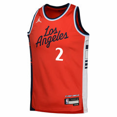 Red Kawhi Leonard LA Clippers Jordan Brand Youth Swingman Jersey | NBA