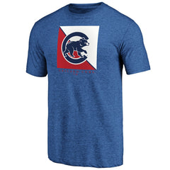 Chicago Cubs Pregame Vibe Tri-Blend T-Shirt - MLB T-shirts