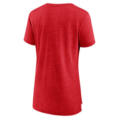 Cincinnati Reds Women's Arch Tri-Blend T-Shirt - MLB T-shirts