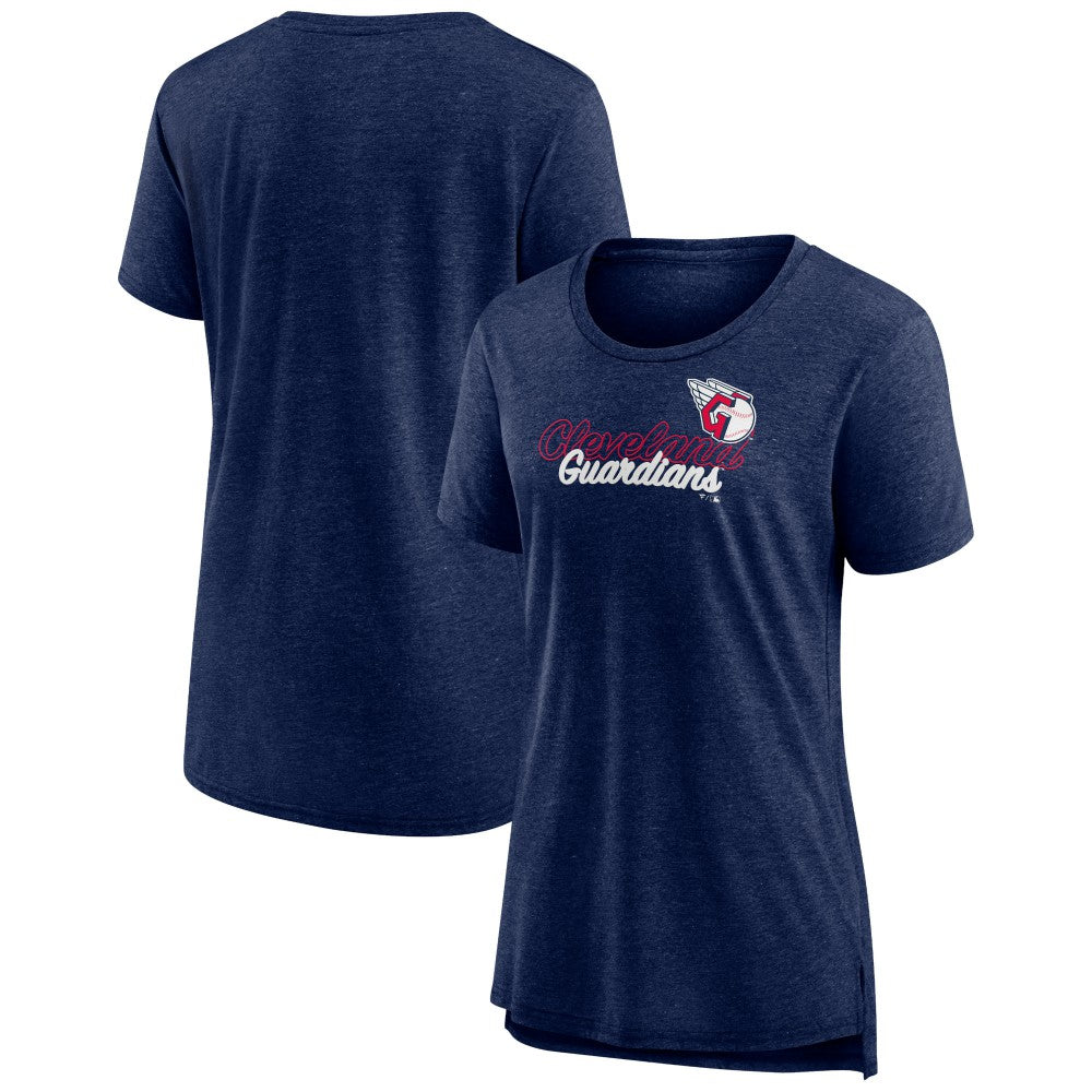 Cleveland Guardians Women's Practice Time Tri-Blend T-Shirt - MLB T-shirts