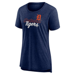 Detroit Tigers Women's Practice Time Tri-Blend T-Shirt - MLB T-shirts