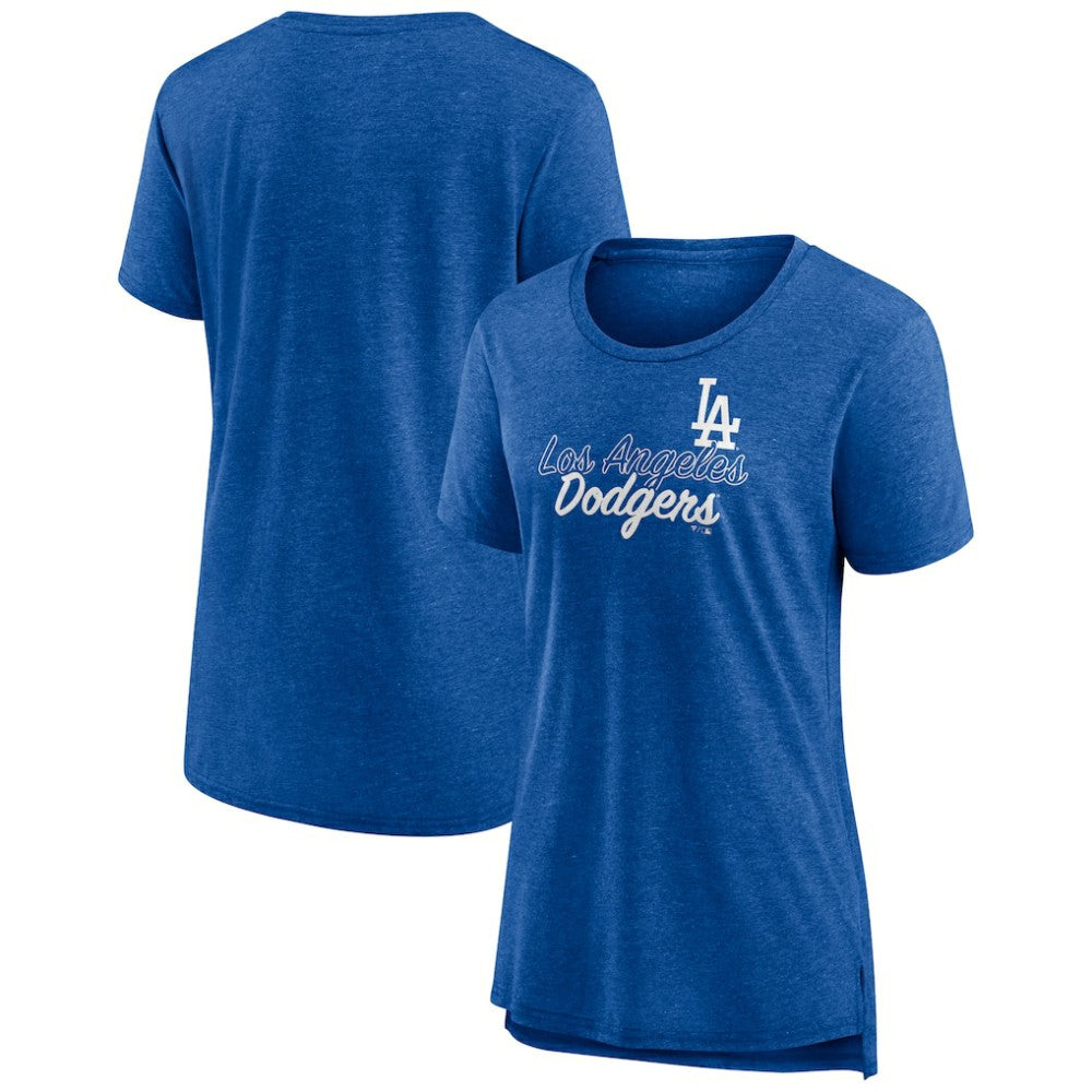 Los Angeles Dodgers Women's Practice Time Tri-Blend T-Shirt - MLB T-shirts