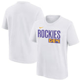 Colorado Rockies Nike Youth 2025 City Connect Wordmark T-Shirt - MLB T-shirts