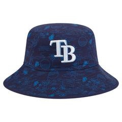 Tampa Bay Rays New Era 2025 Spring Training All Over Print Bucket Hat - MLB Hats