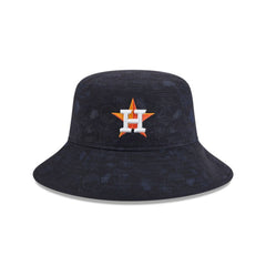 Houston Astros New Era Youth 2025 Spring Training All Over Print Bucket Hat - MLB Hats