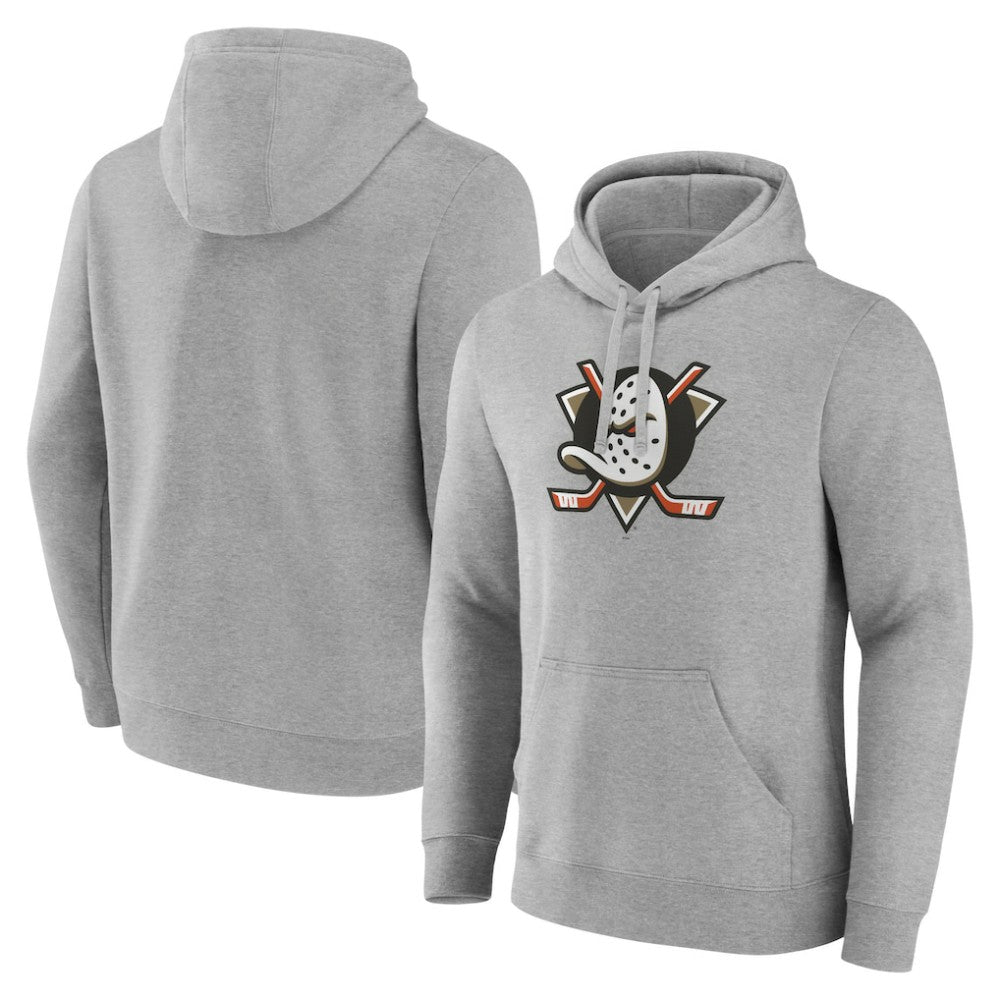 Anaheim Ducks Primary Logo Pullover Sweatshirt - NHL Sweatshirts