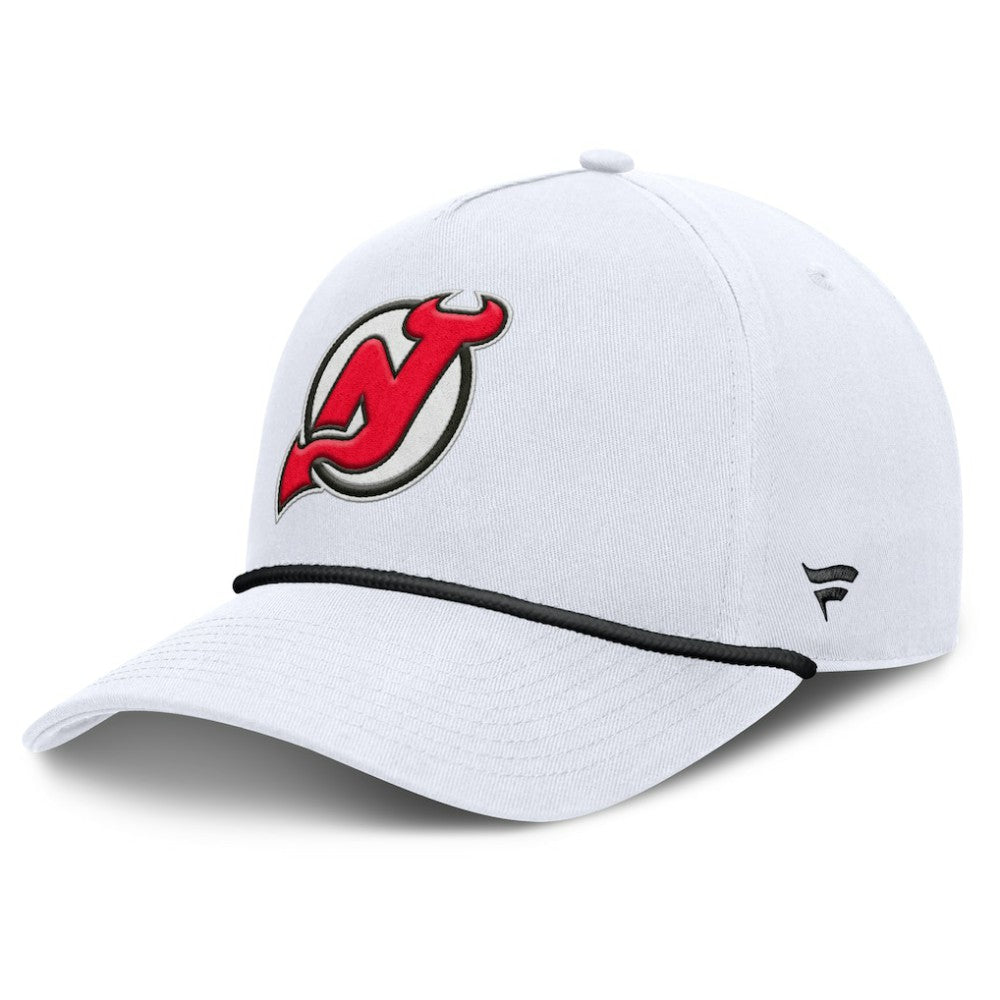 New Jersey Devils Fanatics Rope A-Frame Adjustable Hat - NHL Jerseys