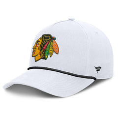 Chicago Blackhawks Fanatics Rope A-Frame Adjustable Hat - NHL Hats