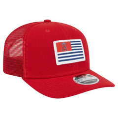 Los Angeles Angels New Era Flag 9SEVENTY Stretch-Snap Hat - MLB Hats