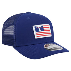 Texas Rangers New Era Flag 9SEVENTY Stretch-Snap Hat - MLB Hats