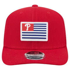 Philadelphia Phillies New Era Flag 9SEVENTY Stretch-Snap Hat - MLB Hats