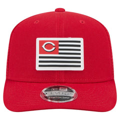 Cincinnati Reds New Era Flag 9SEVENTY Stretch-Snap Hat - MLB Hats