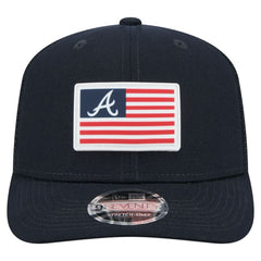 Atlanta Braves New Era Flag 9SEVENTY Stretch-Snap Hat - MLB Hats