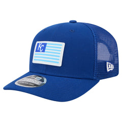 Kansas City Royals New Era Flag 9SEVENTY Stretch-Snap Hat - MLB Hats