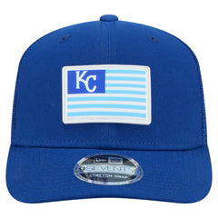 Kansas City Royals New Era Flag 9SEVENTY Stretch-Snap Hat - MLB Hats