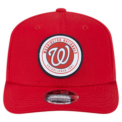 Washington Nationals New Era Circle Patch 9SEVENTY Stretch-Snap Hat - MLB Hats