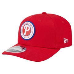 Philadelphia Phillies New Era Circle Patch 9SEVENTY Stretch-Snap Hat - MLB Hats