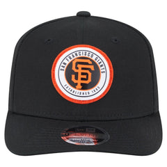 San Francisco Giants New Era Circle Patch 9SEVENTY Stretch-Snap Hat - MLB Hats