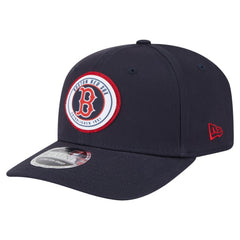 Boston Red Sox New Era Circle Patch 9SEVENTY Stretch-Snap Hat - MLB Hats
