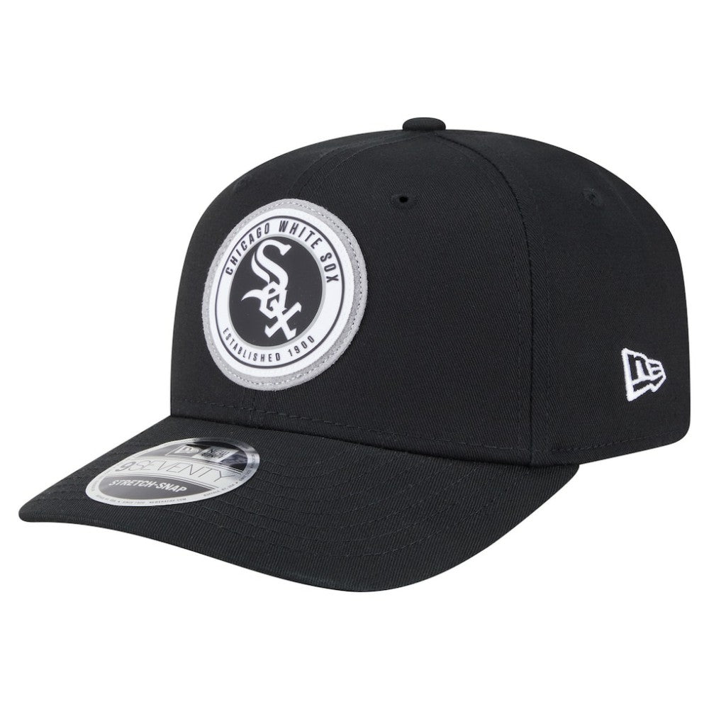 Chicago White Sox New Era Circle Patch 9SEVENTY Stretch-Snap Hat - MLB Hats