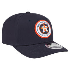 Houston Astros New Era Circle Patch 9SEVENTY Stretch-Snap Hat - MLB Hats