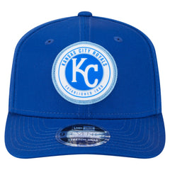 Kansas City Royals New Era Circle Patch 9SEVENTY Stretch-Snap Hat - MLB Hats
