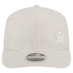 Miami Marlins New Era Flawless 9SEVENTY Stretch-Snap Hat - MLB Hats