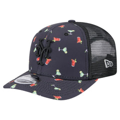 New York Mets New Era Adventure Drinks Pattern 9SEVENTY Stretch-Snap Hat - MLB Hats