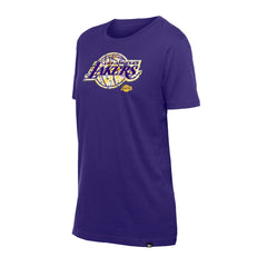 Purple Los Angeles Lakers Women's Glam Game Flower T-Shirt | NBA