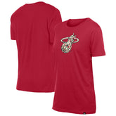 Red Miami Heat Women's Glam Game Flower T-Shirt | NBA