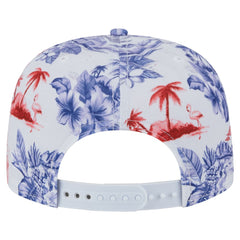 Los Angeles Angels New Era Printed Island Golfer Snapback Hat - MLB Hats