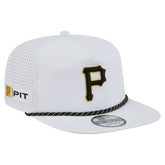Pittsburgh Pirates New Era Perforated Golfer Snapback Hat - MLB Hats