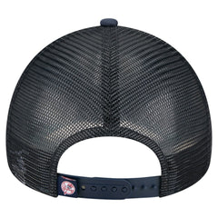New York Yankees New Era Distressed 9FORTY A-Frame Adjustable Trucker Hat - MLB Hats