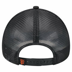 San Francisco Giants New Era Distressed 9FORTY A-Frame Adjustable Trucker Hat - MLB Hats