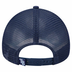 Tampa Bay Rays New Era Distressed 9FORTY A-Frame Adjustable Trucker Hat - MLB Hats